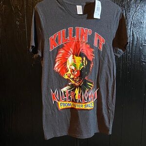 Killer Klowns from Outer Space T-Shirt - Gray - Small